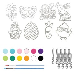 EASTER SUNCATCHER CRAFT KIT 30 PCS
