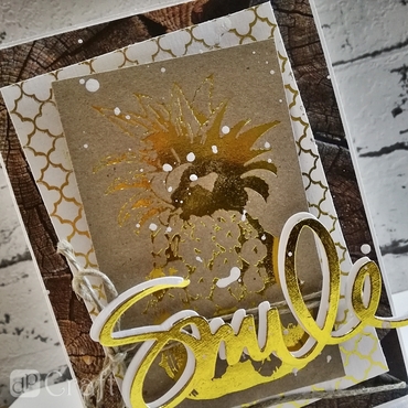 Płytka do wytłaczania gopress - ag - pineapple