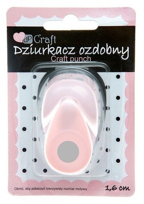 Dziurkacz ozdobny 1,6 cm koło