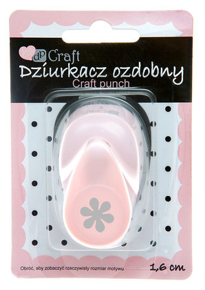 Dziurkacz ozdobny 1,6 cm kwiat