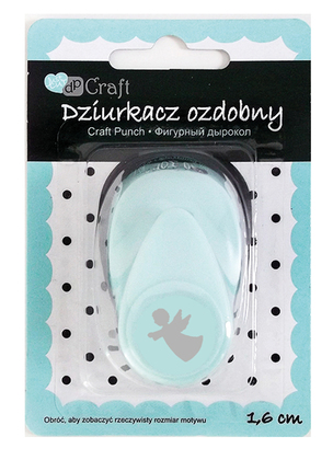 Dziurkacz ozdobny 1,6 cm aniołek