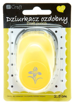 Dziurkacz ozdobny 2,5 cm sasanka