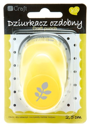 Dziurkacz ozdobny 2,5 cm gałązka