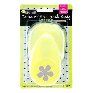 Dziurkacz ozdobny 5 cm kwiat 3