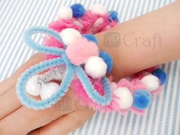 Druciki kreatywne 30 cm pastel, 25 szt.