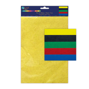 Filc A4 zestaw 1 basic, 5 szt.