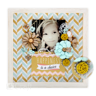 Dodatki charm & deco,12 szt. positive life