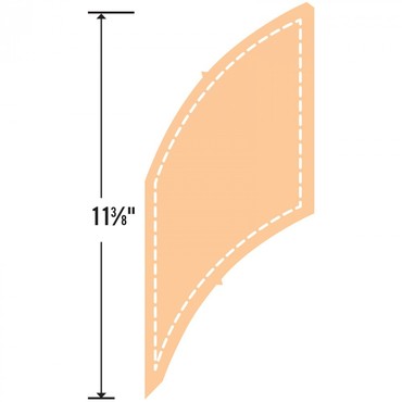 Wykrojnik - Bigz xl - Curved Braid by Victoria Findlay Wolfe Quilts