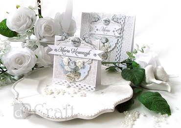 Zawieszki epoksydowe, 16 szt. Wedding Day