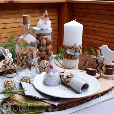 Gwiazdki naturalne, 15 szt.