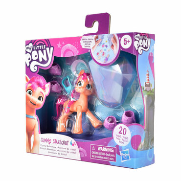 MY LITTLE PONY CRYSTAL KUCYKI Z AKCESORIAMI SUNNY