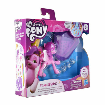 MY LITTLE PONY CRYSTAL KUCYKI Z AKCESORIAMI PETALS