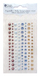 Kryształki i perły samoprzylepne, 120 szt. azure & spice