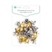 Dzwoneczki metalowe 2,6 cm mix, 20 szt.