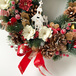 Tasiemka satynowa lovable christmas, 25 mm x 5 m, czerwona