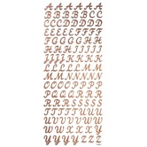 Naklejki - alfabet, 118 szt.