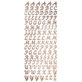 Naklejki - alfabet, 118 szt.