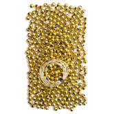 Koraliki 5 mm, 40 g złote