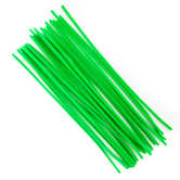 Druciki kreatywne 30 cm zielone, 25 szt.