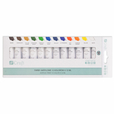 Farby akrylowe 12 kolorów x 12 ml