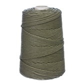 Sznurek bawełniany skręcany 3 mm 100 m, khaki