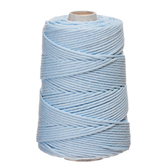 Sznurek bawełniany skręcany 3 mm 100 m, pastelowy błękit