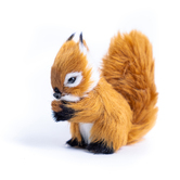 Wiewiórka deco rudy, 7 cm