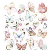 Naklejki - boho butterflies, 22 szt.