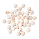 Drewniane koraliki, kulki 16 mm, 40g