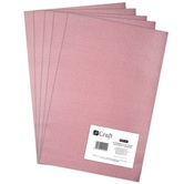 Filc poliestrowy A4, 5 szt. light pink