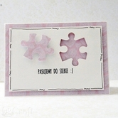 Kartka z puzzlami