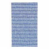 Kryształki samoprzylepne 3mm, 806 szt. dark blue