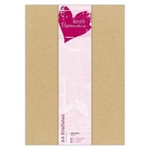 Zestaw papierów krafts A4 - Papermania - Kraftstax, (100 arkuszy)