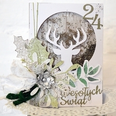 Świąteczny shaker card