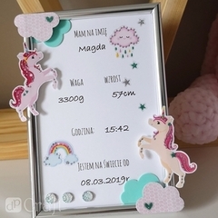 Metryczka dla dziecka