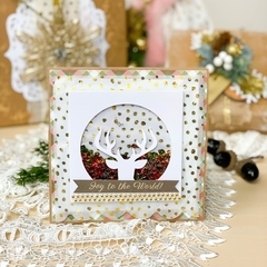 Świąteczny shaker card