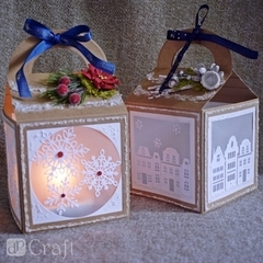 Adwentowy lampion