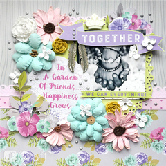 Pastelowy scrap