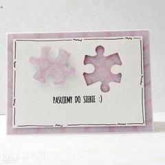 Kartka z puzzlami