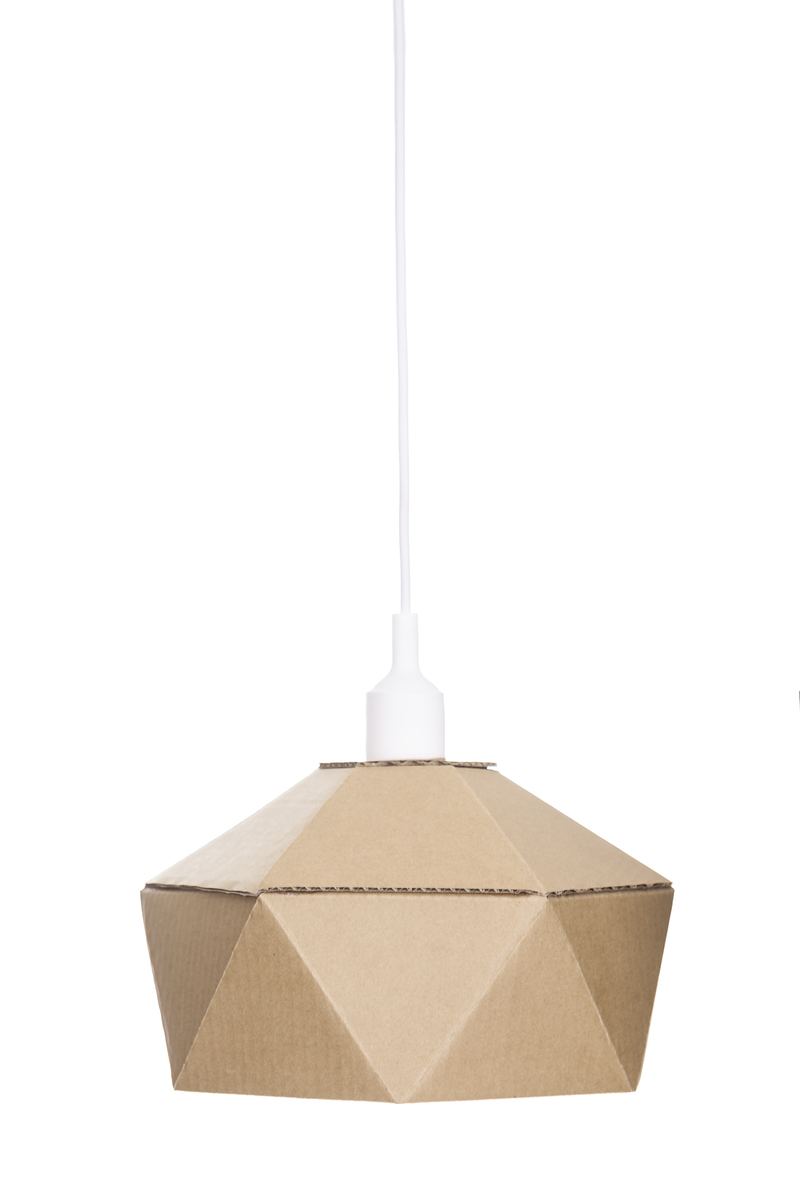 Cardboard lamp diy discount