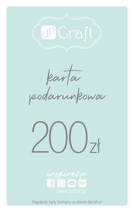 E-karta podarunkowa 200zł