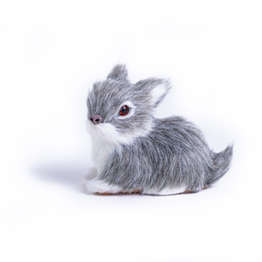 Króliczek deco szary, 5,5 cm
