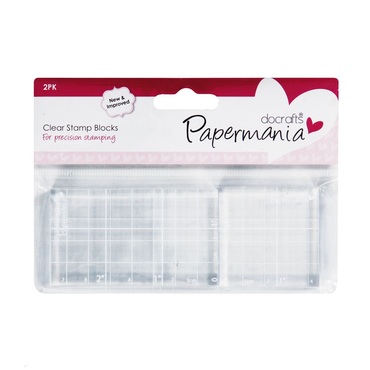 Bloczki akrylowe do stempli - Papermania, 2 szt.