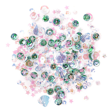 CEKINY OPALIZUJACE MIX, 15 G, MERMAID