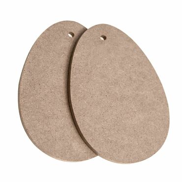 BAZA MDF - JAJKA, 12 CM, 2 SZT.