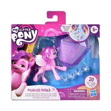 MY LITTLE PONY CRYSTAL KUCYKI Z AKCESORIAMI PETALS