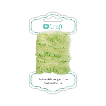 Taśma dekoracyjna, 1 m - lime