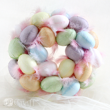 Pastelowy wianek 