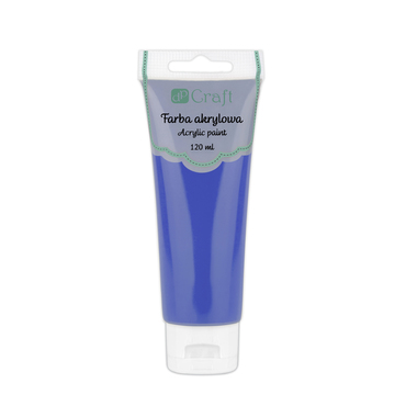 Farba akrylowa, 120 ml - cobalt blue