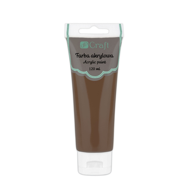 Farba akrylowa, 120 ml - chocolate